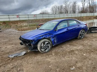 2025 Hyundai Elantra KMHLM4DG4SU001532 Lot 48625686