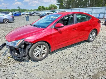 2020 Hyundai Elantra 5NPD84LF4LH630452 Lot 57083766