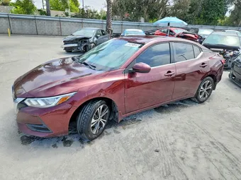 2021 Nissan Sentra 3N1AB8CV1MY245747 Lot 53431326