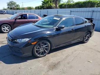 2018 Honda Civic 2HGFC1E51JH709224 Lot 57736886