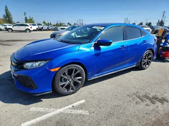 2017 Honda Civic SHHFK7H46HU407188 Lot 55808496