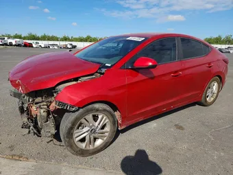 2019 Hyundai Elantra KMHD84LF4KU739817 Lot 55187356