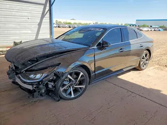 2022 Hyundai Sonata KMHL44J22NA238356 Lot 49961196