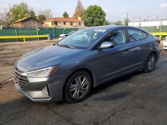 2019 Hyundai Elantra KMHD84LF9KU818920 Lot 58111146