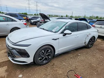2024 Hyundai Sonata KMHL64JA2RA389849 Lot 55541796