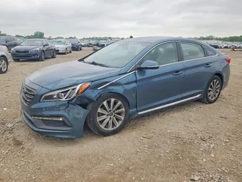 2015 Hyundai Sonata 5NPE34AF5FH101053 Lot 50705376
