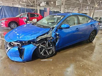 2024 Nissan Sentra 3N1AB8CV8RY378075 Lot 58113836
