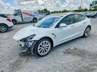 2021 Tesla Model 3 5YJ3E1EA2MF053358 Lot 59005876