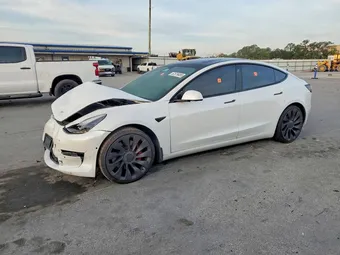 2021 Tesla Model 3 5YJ3E1EC6MF044809 Lot 52576486