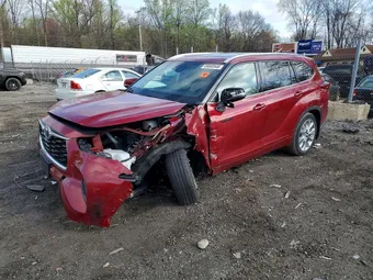 2021 Toyota Highlander 5TDXBRCH1MS531189 Lot 49068546