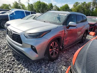 2021 Toyota Highlander 5TDGZRAH5MS521439 Lot 49315846