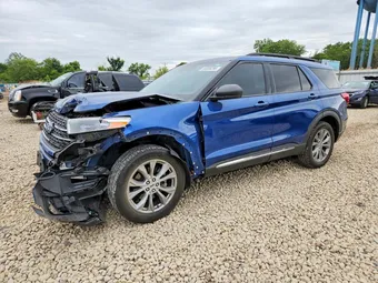 2021 Ford Explorer 1FMSK8DH1MGC17650 Lot 55588296