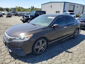 2017 Honda Accord 1HGCR2F51HA052956 Lot 58304586