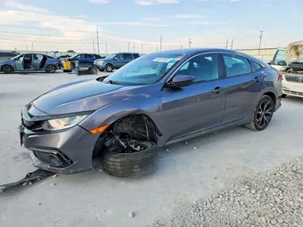 2021 Honda Civic 19XFC2F80ME002192 Lot 55037656