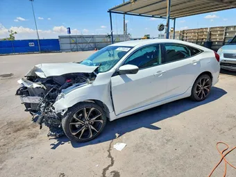 2020 Honda Civic 19XFC2E80LE002063 Lot 54756676