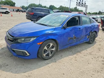 2020 Honda Civic 2HGFC2F66LH500349 Lot 61588706