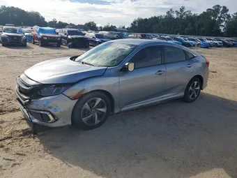2020 Honda Civic 2HGFC2F66LH597147 Lot 60793666