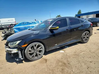 2020 Honda Civic 2HGFC2F85LH583547 Lot 55306146