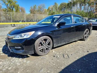 2017 Honda Accord 1HGCR2F19HA124452 Lot 48709156