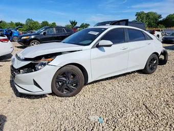 2022 Hyundai Elantra 5NPLS4AGXNH057343 Lot 55655596
