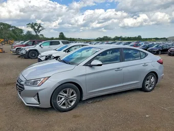 2019 Hyundai Elantra KMHD84LFXKU874901 Lot 56545826