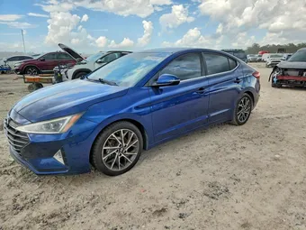 2019 Hyundai Elantra 5NPD84LF9KH418063 Lot 57240406