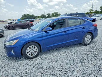 2019 Hyundai Elantra 5NPD74LF4KH496267 Lot 60453586