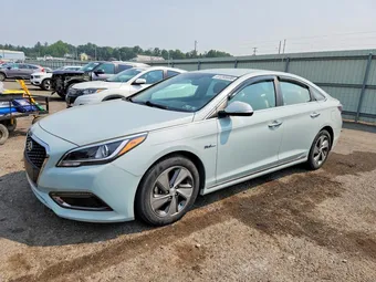 2016 Hyundai Sonata Hybrid KMHE34L19GA017405 Lot 61395696