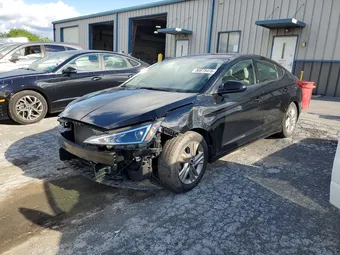 2019 Hyundai Elantra 5NPD84LF2KH492103 Lot 50075476