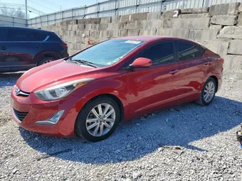 2015 Hyundai Elantra 5NPDH4AE5FH588629 Lot 48583226