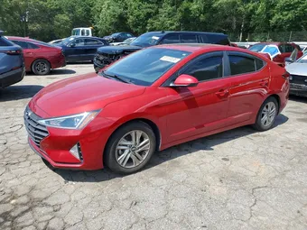 2020 Hyundai Elantra KMHD84LF2LU063031 Lot 58133536