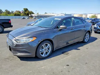 2018 Ford Fusion 3FA6P0LU4JR116815 Lot 57056286