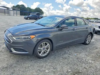 2018 Ford Fusion 3FA6P0LU6JR160119 Lot 60511876