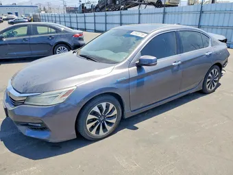 2017 Honda Accord Hybrid JHMCR6F74HC002711 Lot 61623716