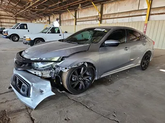 2019 Honda Civic 2HGFC2F80KH515610 Lot 56151366