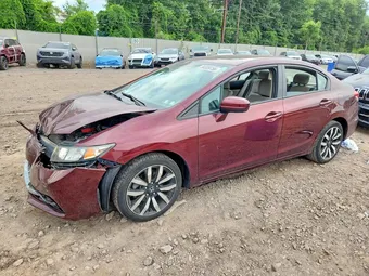 2015 Honda Civic 19XFB2F94FE239587 Lot 58539756