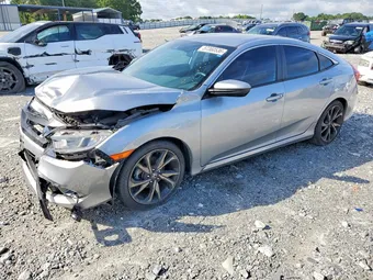 2020 Honda Civic 2HGFC2F8XLH585018 Lot 57360536