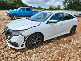 2019 Honda Civic 19XFC2F8XKE023662 Lot 54713996