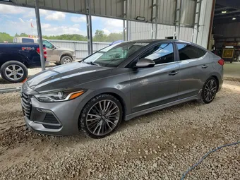 2017 Hyundai Elantra KMHD04LBXHU353948 Lot 55079116