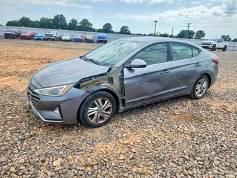 2019 Hyundai Elantra KMHD84LFXKU749400 Lot 59740036