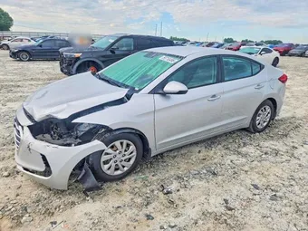 2018 Hyundai Elantra 5NPD74LF3JH255153 Lot 59710486