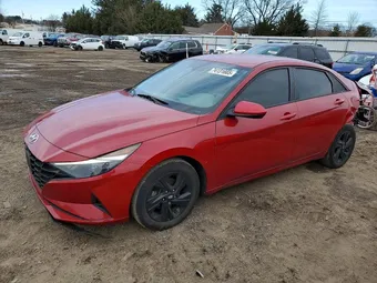 2022 Hyundai Elantra KMHLM4AG7NU353318 Lot 74131665