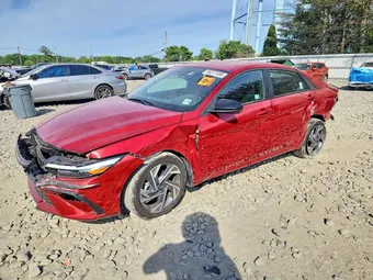 2025 Hyundai Elantra KMHLM4DG0SU066278 Lot 56277496