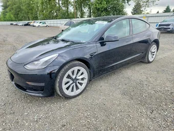 2022 Tesla Model 3 5YJ3E1EAXNF289614 Lot 61360076