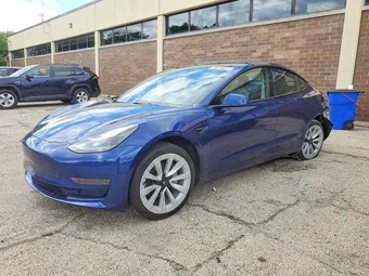 2022 Tesla Model 3 5YJ3E1EA0NF371576 Lot 57933186