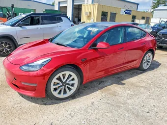 2022 Tesla Model 3 5YJ3E1EA1NF187747 Lot 61574236