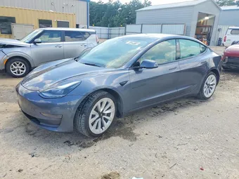 2022 Tesla Model 3 5YJ3E1EA5NF291075 Lot 61229116