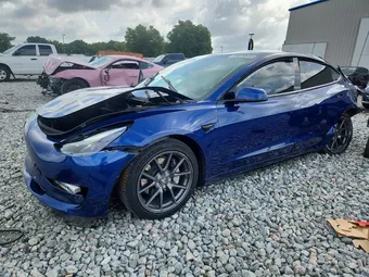 2021 Tesla Model 3 5YJ3E1EB2MF032678 Lot 55679546