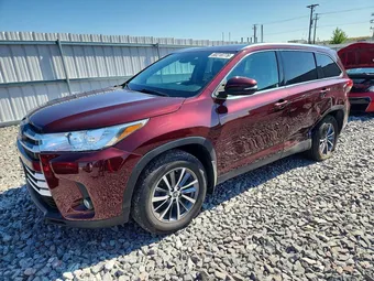 2019 Toyota Highlander 5TDJZRFH4KS970378 Lot 60218776