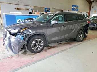 2022 Toyota Highlander 5TDGBRCH5NS558736 Lot 57938066